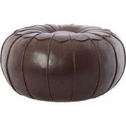 Light & Living - Poef CALIMA - Ø58x32 cm - Bruin