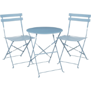 Mica Decorations Laurence Bistroset Metaal - Set van 3 - Tuinstoelen e...