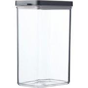 Bewaardoos omnia rechthoekig 2000 ml black