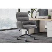 Bureaustoel 'Aimé' Stof Fabb Raven 13 Donkergrijs