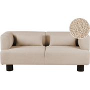 MOVIK - Tweezitsbank - Beige - Bouclé