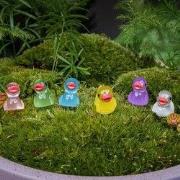 URBANJNGL - Glow in the dark - Ducks - Multi - ? 2 cm - 7 stuks