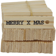 Mijn Stijl - Houten label Merry x mas