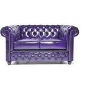 Chesterfield Eco Leather Line - Cosmic Purple 2-zits