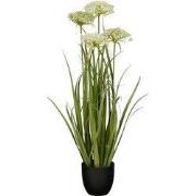 Mica Decorations Engelwortel – Kunstgras in Pot – Realistische Nepplan...