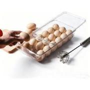 Decopatent Eierdoos kunststof voor 18 Eieren - Voor in Koelkast - Eier...