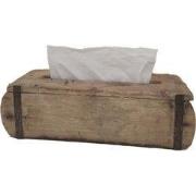 Houten Steenmal Tissuebox