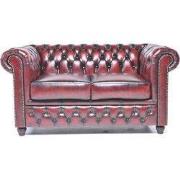 Chesterfield Eco Leather Line - Wash Off Red 2-zits