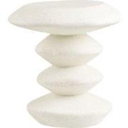 Bijzettafel Rechthoek - Wit - 39x43x45cm - Blackburn