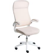 NEXEL - Bureaustoel - Beige - Stof