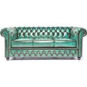 Chesterfield Eco Leather Line - Mint 3-zits
