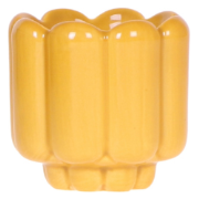 Kolibri Home | Retro Shine sierpot - Yellow - Ø6cm
