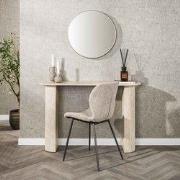 Archon Moderne Kaptafel Keramiek Travertine 120 cm