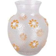 Clayre & Eef Vaas Ø 13x16 cm Transparant Glas