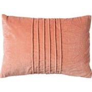 PAX - kussenhoes 40x60 cm - velvet - 100% katoen - Muted Clay - roze