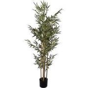 Clayre & Eef Kunstplant Bamboe 30x30x160 cm Groen Kunststof