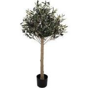 Clayre & Eef Kunst Olijfboom 45x45x120 cm Groen Kunststof