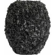 Vaas Violeta - Zwart - Ø27x30.5cm