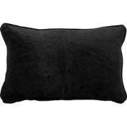 CHLOE | sierkussen 30x50 cm | Raven | zwart | Hoii | met duurzame kuss...