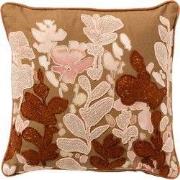 LYDIA | sierkussen 45x45 cm | Tobacco Brown | bruin | multicolor | Hoi...