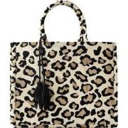 EVITA | tote-bag | shopper | 43x34x13 cm | Pumice Stone | beige | mult...