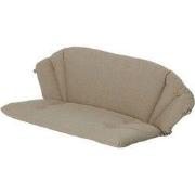 Bank toledo / elegance jute 100x85x6 cm Havana