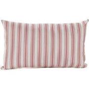Buitenkussen 30x50 cm Roze Streep
