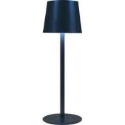 Tafellamp oplaadbaar 9x27,5 cm blauw