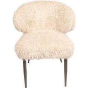 PTMD - Eetkamerstoel Ares - Beige - 61x61x83cm