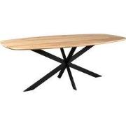 Starfurn - Eettafel Ferris - Bruin - 120x280x76 cm