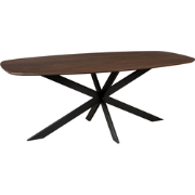 Starfurn - Eettafel Ferris - Bruin - 120x280x76 cm