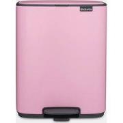 Bo Pedaalemmer, 12 liter, stil sluitend, kunststof binnenemmer - Lilac...