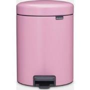 NewIcon Pedaalemmer, 5 liter, kunststof binnenemmer - Lilac Pink