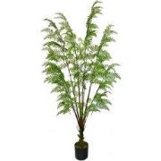 Varen in pot 210 cm kunstplant
