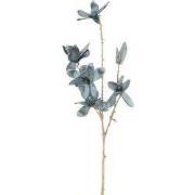 Magnolia spray ardesio groen 74 cm kunstbloem