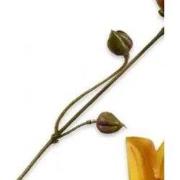 Dahlia geel/groen 65 cm kunstbloem