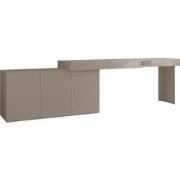 Meubella - Whenua - Bureau rechts - Beige - 301x55x79 cm
