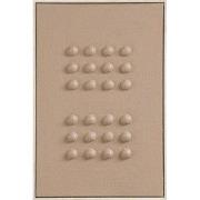 Mica Decorations Wanddecoratie - Wandpaneel Abstracte Kunst 60 x 40 x ...