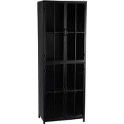 PTMD Cave Black Iron Cabinet High