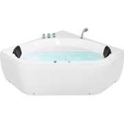 MEVES - Hoekbad - Wit - 140 x 140 cm - Acryl