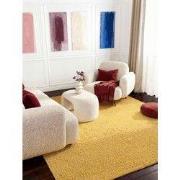 Ted Baker Notting Hill Soft Polyester Vloerkleed Geel- 160x230 CM