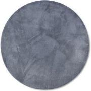 Villeroy & Boch Leon Rond Hoogpolig Vloerkleed Antraciet- 200 CM ROND