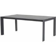 Garden Impressions Malakka lounge dining tafel 170x97 cm - donker grij...