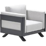 Garden Impressions Medellin loungestoel donker grijs - valley sand