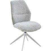 Starfurn - Eetkamerstoel Hera - Grijs - 63x63x83 cm - Set van 2