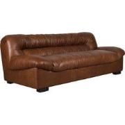 DUTCHBONE Sofa Douglas Wax Leather Chocolate