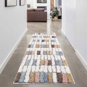 Vloerkleed Focus Patty - Hoogpolig - Fluffy  - Scandinavisch - Multikl...