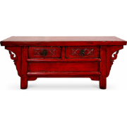 Fine Asianliving Antieke Chinese Kast Rood High Gloss B107xD40xH43cm