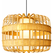 Fine Asianliving Bamboe Hanglamp Handgemaakt - Belinda D50xH40cm
