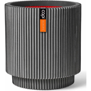 Vaas cylinder groove nl antraciet II